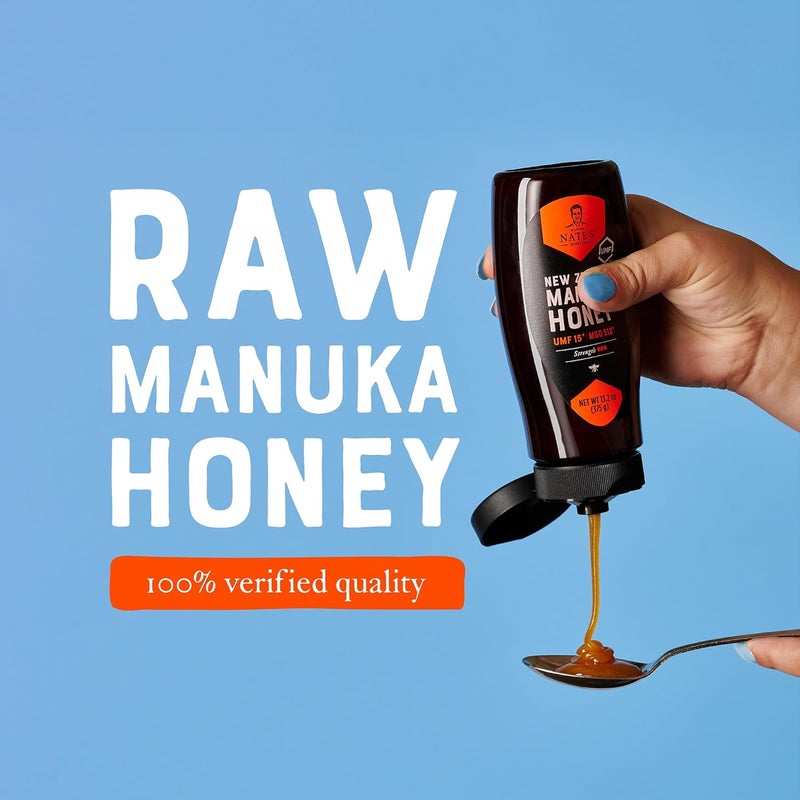 Nature Nate's Nate's Raw Manuka Honey MGO 512+ | UMF Certified 15+ - Image 2
